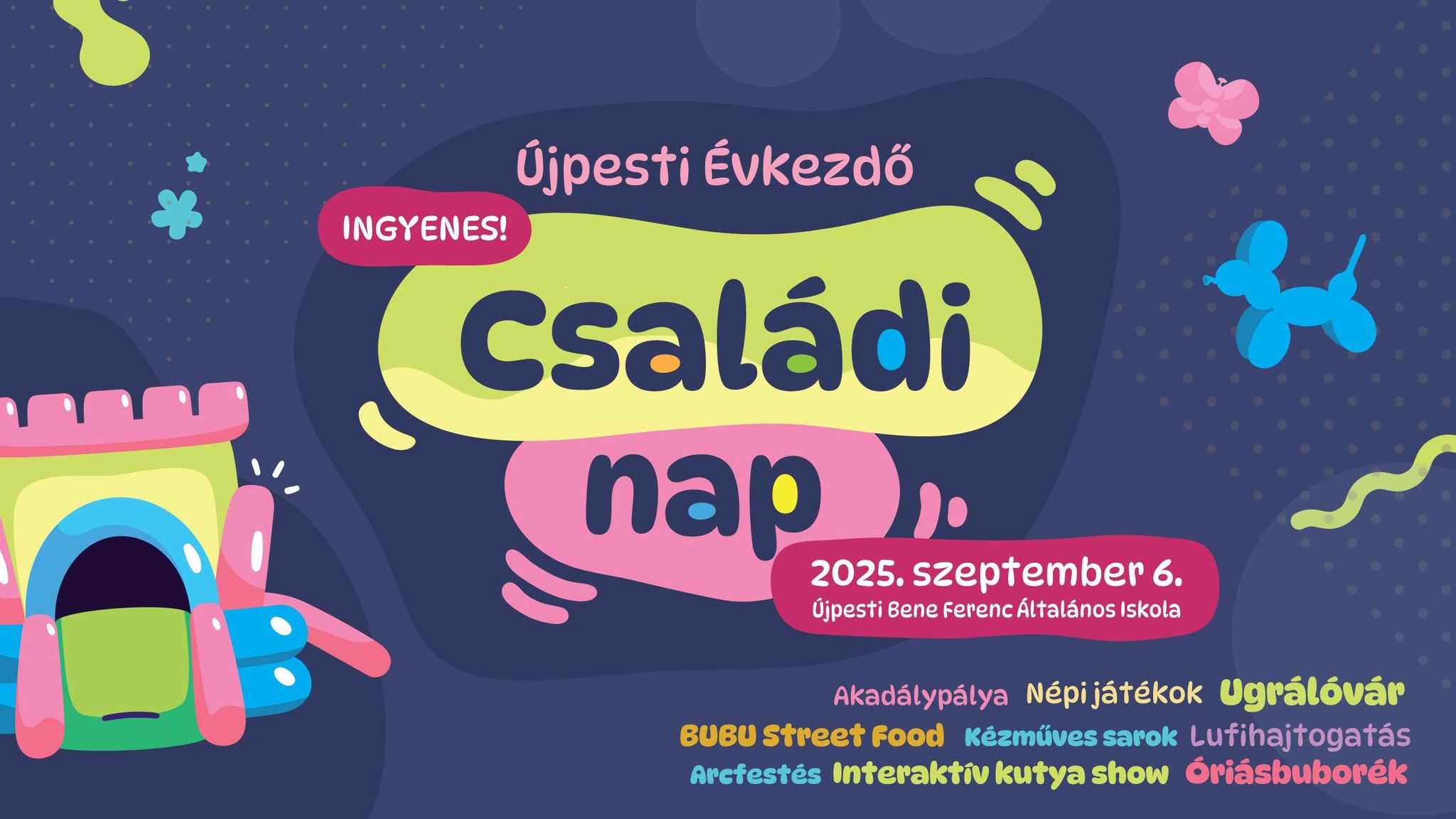 Újpesti évkezdő családi nap!